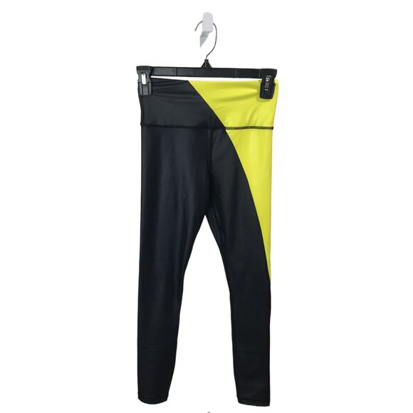ZYIA Pants - Zyia Active Neon Metallic Light n Tight Leggings